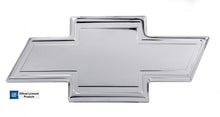 Load image into Gallery viewer, Grille Emblem; Polished; Chevrolet Bow-Tie; w/Border;