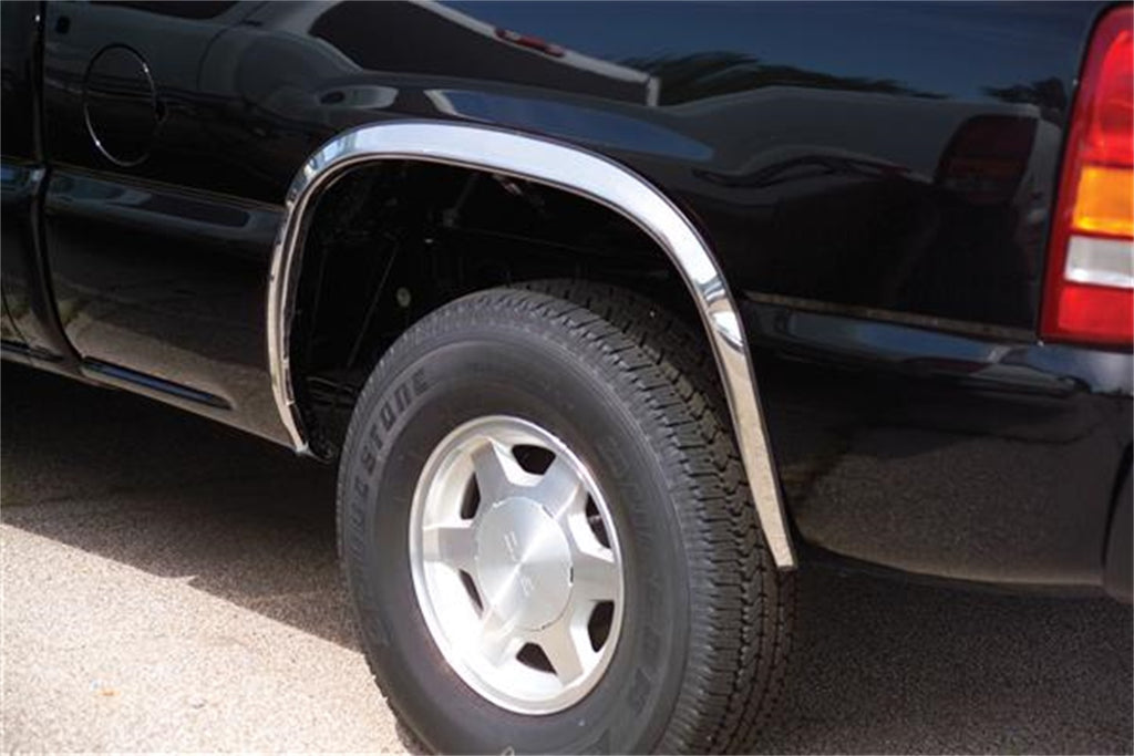 Fender Trim; Stainless Steel; Full Size;