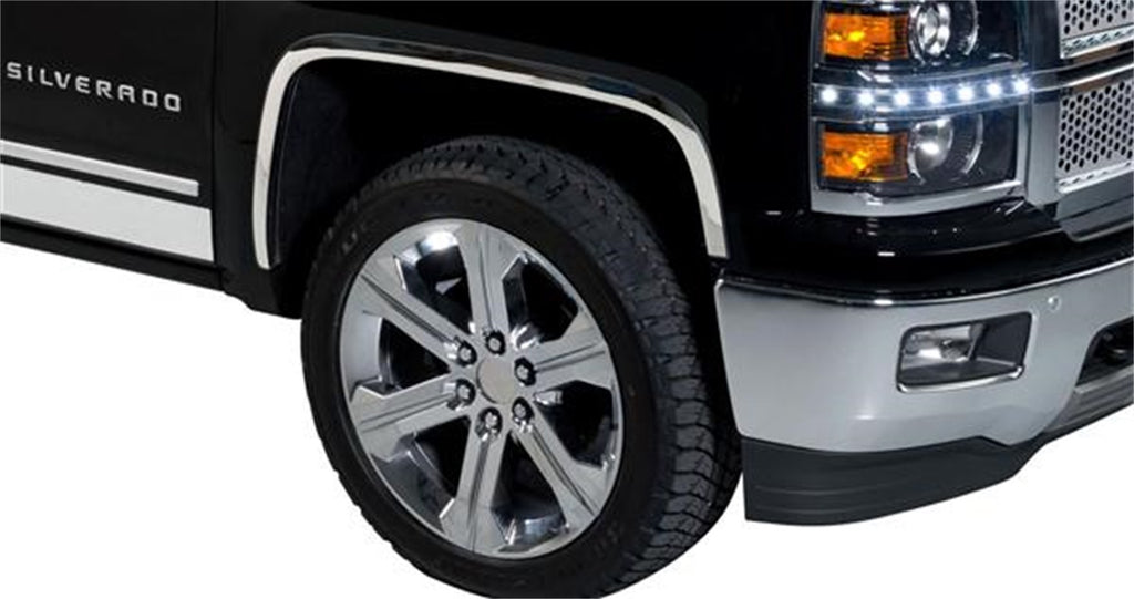 Fender Trim; ; Stainless Steel; Full Size;