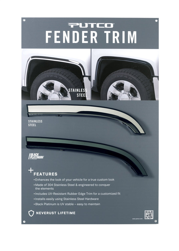 Fender Trim POP Display; Chrome;