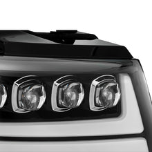 Load image into Gallery viewer, LED Projector Headlights Plank Style Design Gloss Black