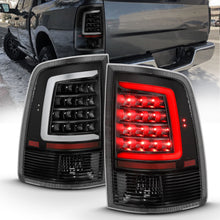 Load image into Gallery viewer, Anzo Black Plank Style Tail Lights With Clear Lens Dodge Ram 09-18 1500 / 10-18 2500/3500