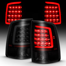 Load image into Gallery viewer, Anzo Black Plank Style LED Tail Lights With Smoke Lens Dodge Ram 09-18 1500 / 10-18 2500/3500