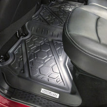 Load image into Gallery viewer, Air Design Front &amp; Second Row Black Floor Liner 19-21 Ram 1500 Crew Cab