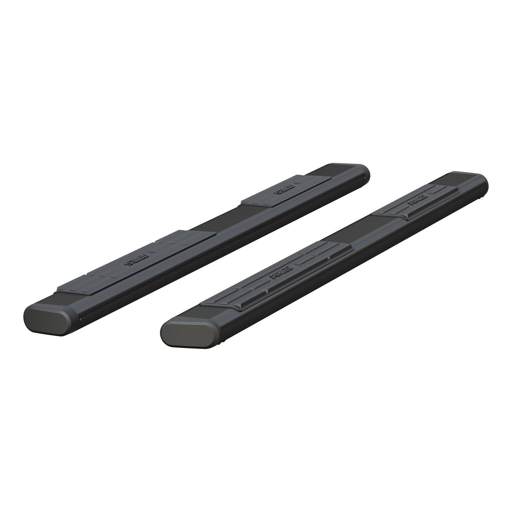 ARIES B2885 85-Inch Oval Black Aluminum Nerf Bars; Brackets Sold Separately