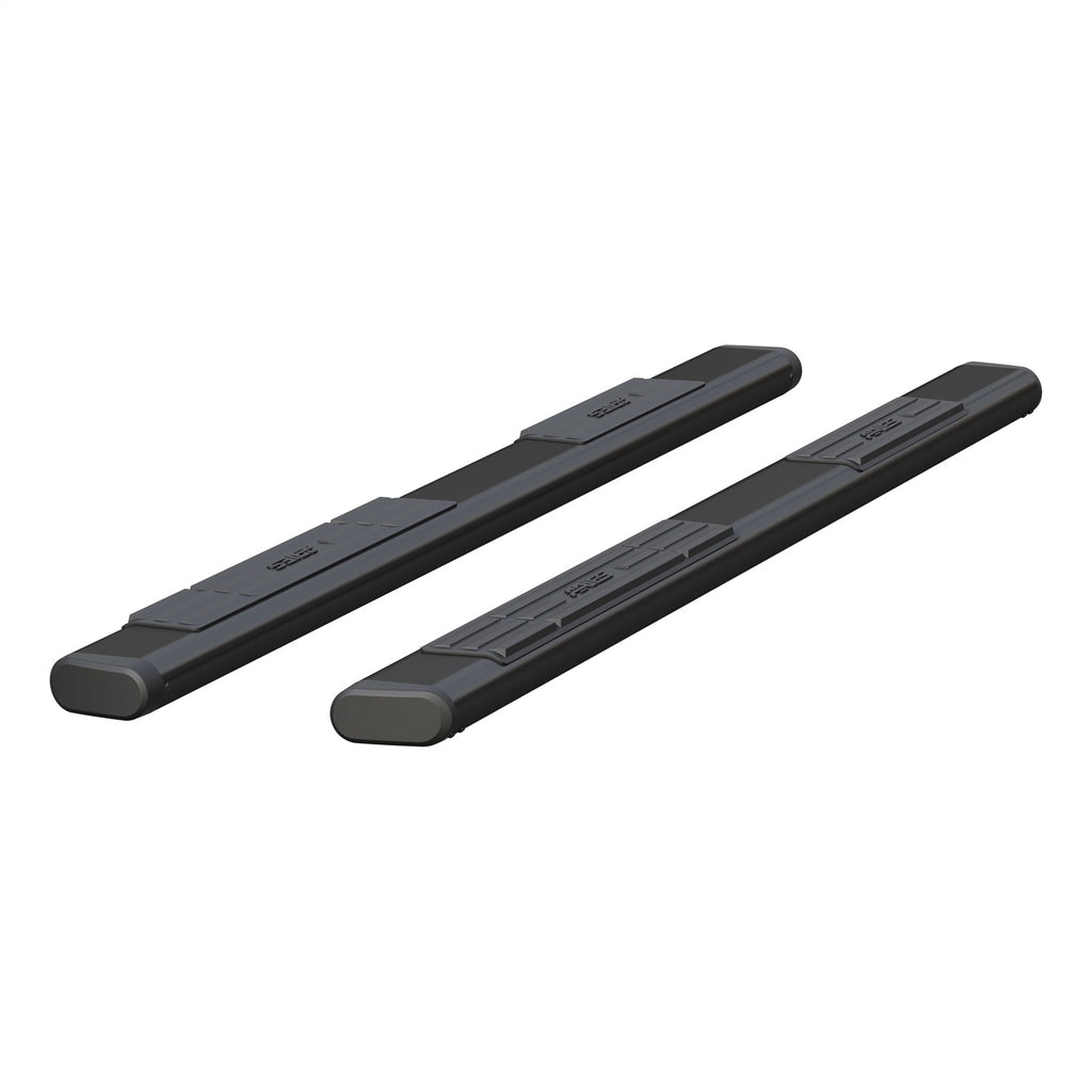 ARIES B2891 91-Inch Oval Black Aluminum Nerf Bars; Brackets Sold Separately
