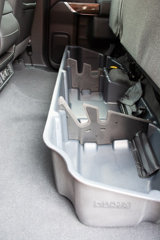 Du-Ha Black Underseat Storage Silverado/Sierra Extended Cab 19-21 1500/ 20-21 HD