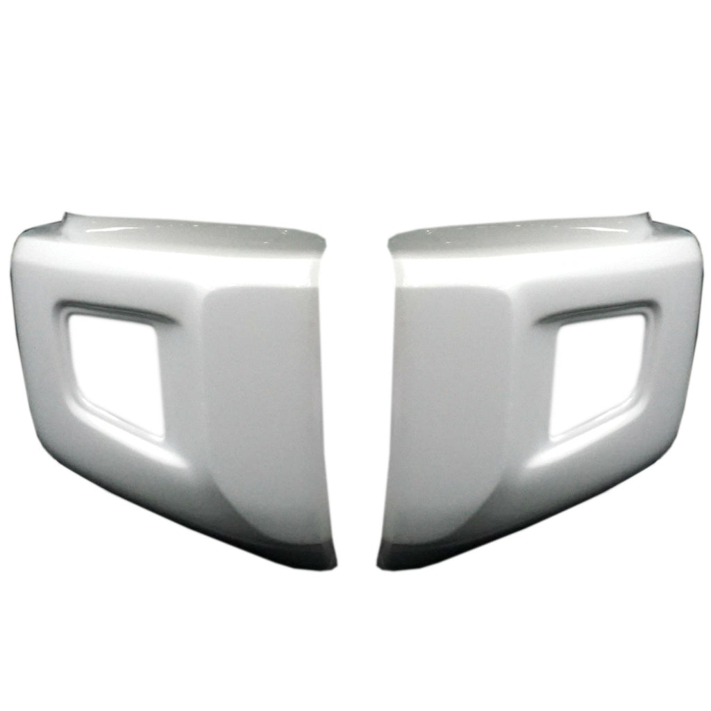 Ecoological Front Bumpershellz Tundra 14-19 Gloss White Without Sensor Holes