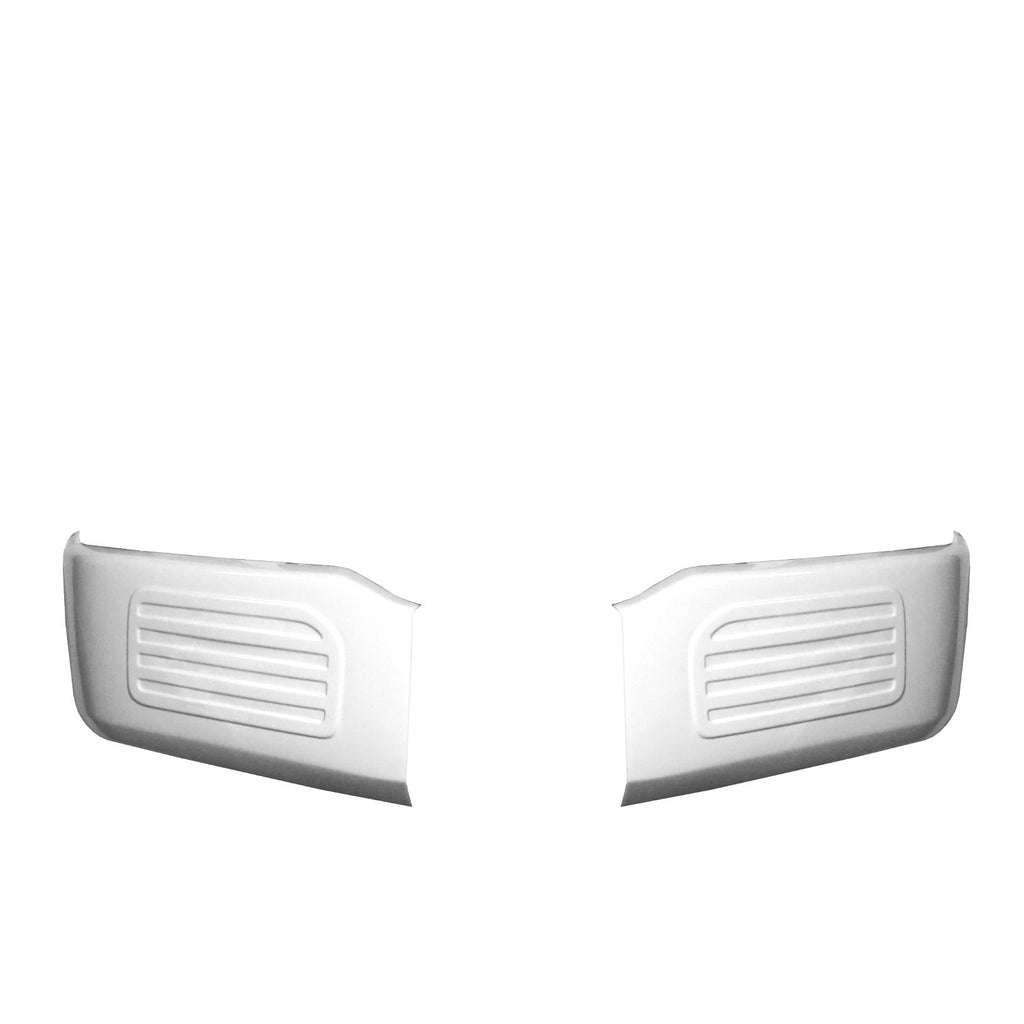 Ecoological Front Bumpershellz Side Covers F150 18-20 Gloss White Without Fog Lamps