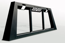 Load image into Gallery viewer, Headache Rack; 2 Stage Black Powder Coated;