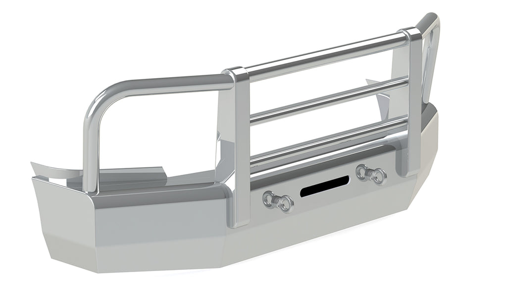 Herd Grillguard Front Bumper  15-19 Sierra Hd With Oem Light Cut Outs***Must Go Via Truck****