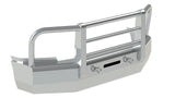 Polished Front Bumper With Grillguard 15-19 Sierra HD