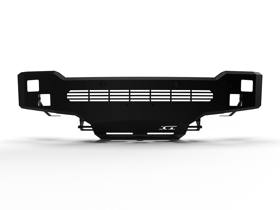 Alum. Front Bumper Chev Ici Magnum Aluminum Front Bumper ; 19-20 Silverado 1500***Must Go Via Truck***