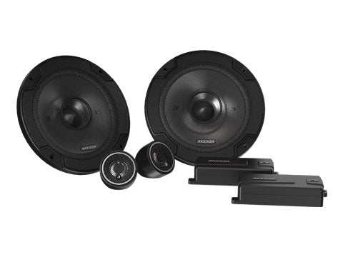 Kicker 6.5" Component Speakers With .75" Tweeter   Sold In Pairs
