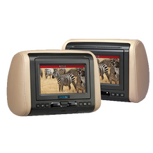 Load image into Gallery viewer, Dual Dvd Headrest System  Shells Only ***Clearance Pricing/Non-Returnable***