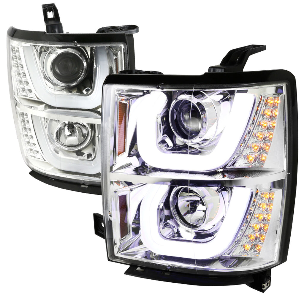 Spec-D Projector Headlights  Silverado 14-15 1500