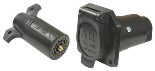 Plastic 7-Pin Connector Car And Trailer Combo Pollak