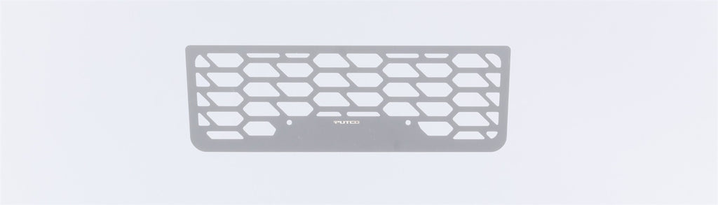 HEX Shield Grille Insert; Polished; Stainless Steel;