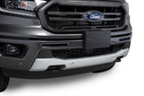 HEX Shield Grille Insert; Black Powdercoat;