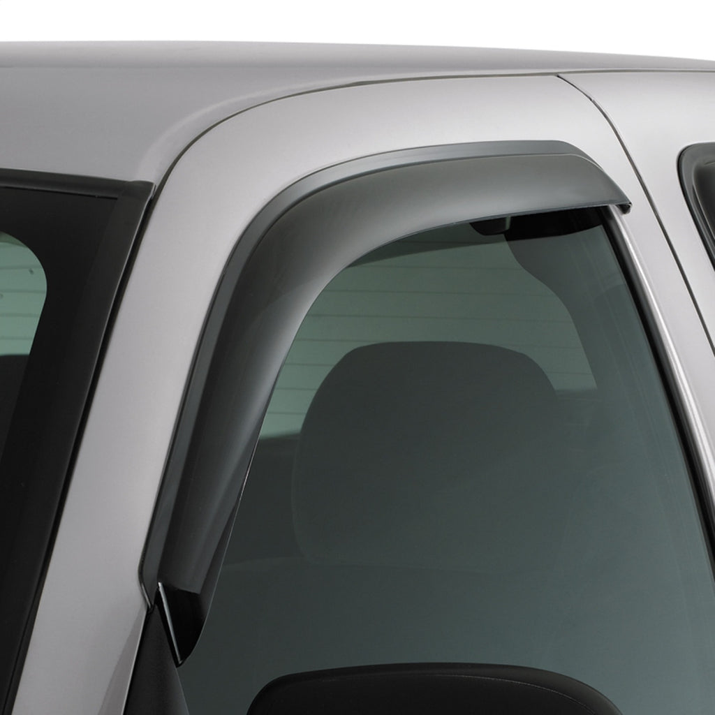 Ventvisor® Deflector 2 pc.; Front; Smoke; Outside Mount;