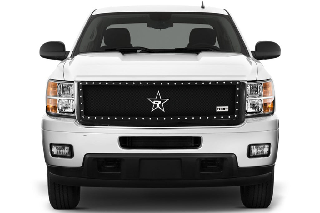 Ndx Grill Chev Hd 11-14 Rbp Ndx Black Mesh Grille ; Silverado Hd 11-14