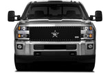 Ndx Grill Chev Hd 15-19 Rbp Ndx Black Mesh Grille ; Silverado Hd 15-19