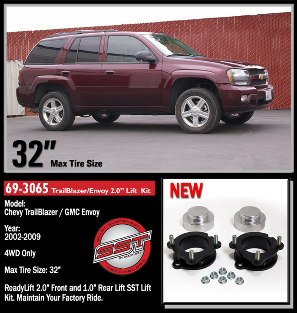 2002-09 CHEV/GMC COLORADO/CANYON 2.0'' Front with 1.0'' Rear SST Lift Kit