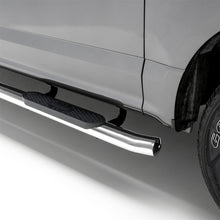 Load image into Gallery viewer, 4in. Polished Stainless Oval Side Bars; Select Ford F150; F250; F350; F450; F550