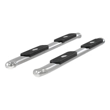 Load image into Gallery viewer, 4in. Polished Stainless Oval Side Bars; Select Silverado; Sierra 1500; 2500; 350