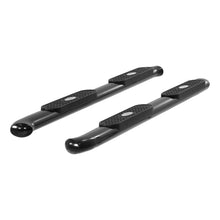 Load image into Gallery viewer, 4in. Black Steel Oval Side Bars; Select Silverado; GMC Sierra 1500; 2500; 3500 H