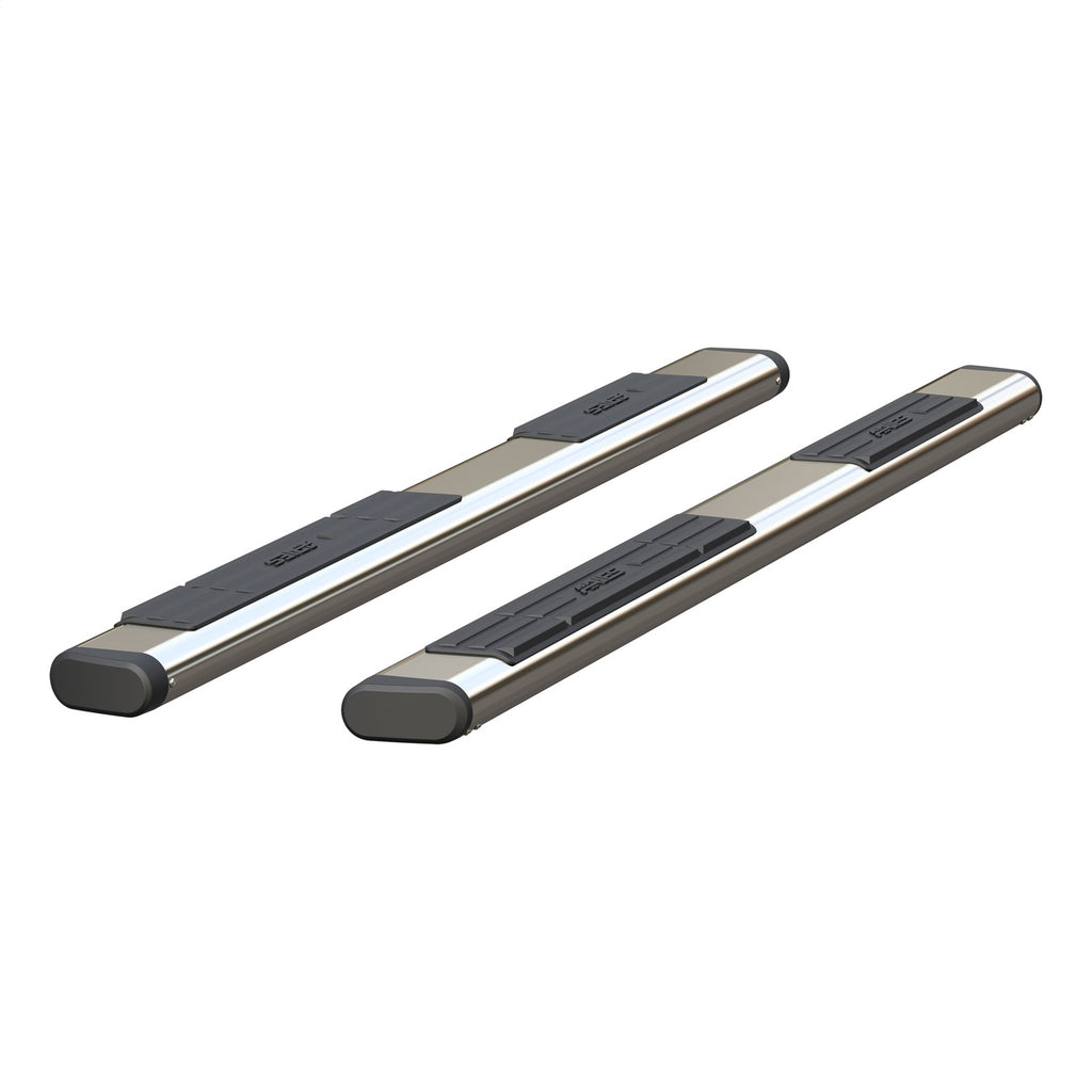 6in. x 85in. Polished Stainless Oval Side Bars (No Brackets)