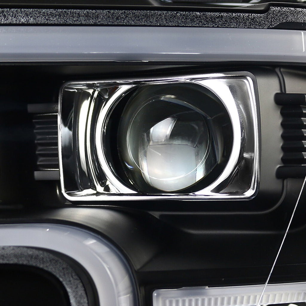 Spec-D Black Projector Headlights  F150  15-17