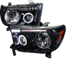 Load image into Gallery viewer, Spec-D Black Projector Headlights  Tundra  07-13