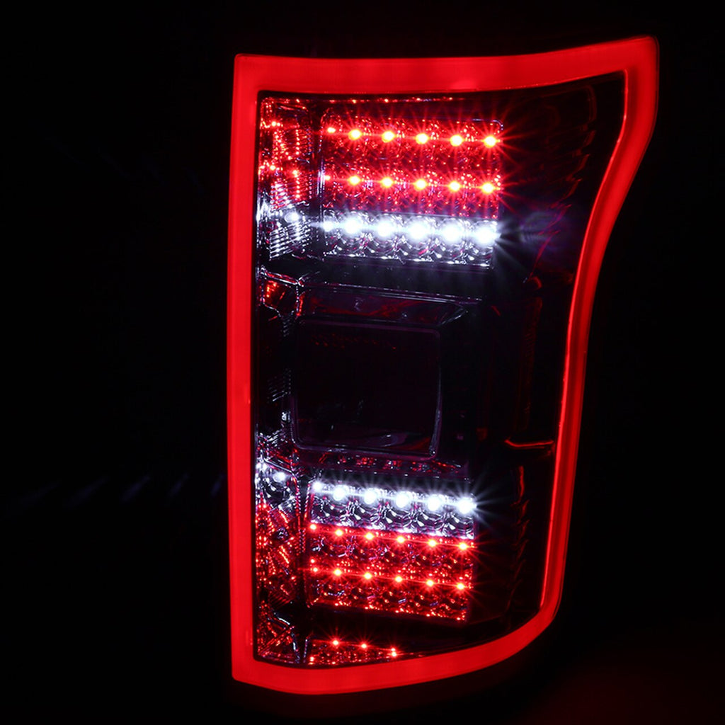 Spec-D Chrome Led Taillights  F150 15-17