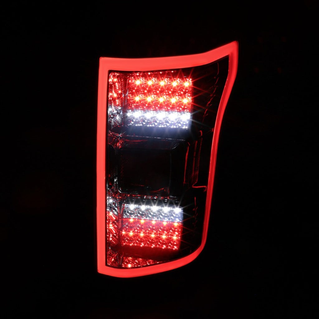 Spec-D Smoked Led Taillights  F150 15-17