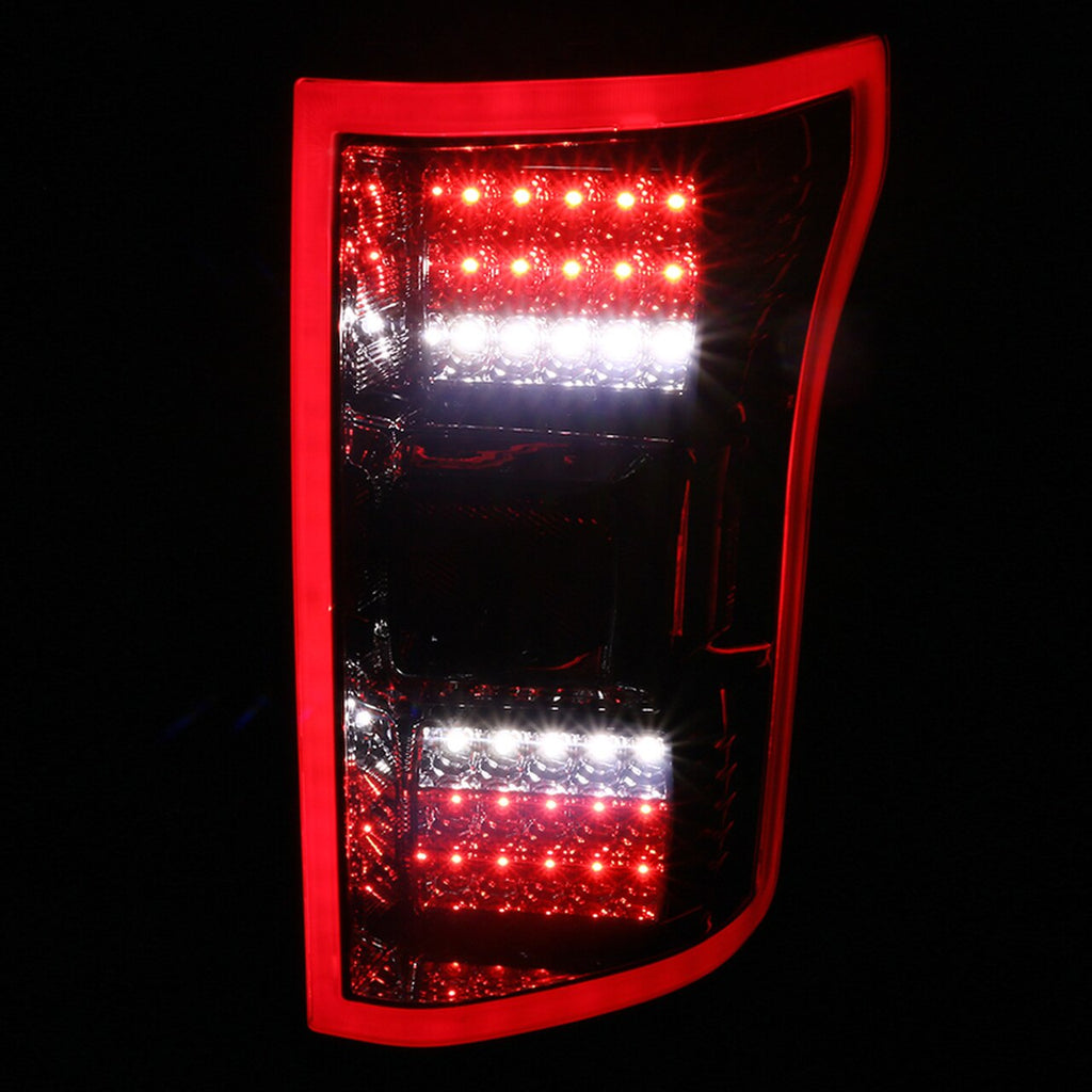 Spec-D Smoked Led Taillights  F150 15-17