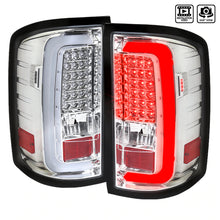 Load image into Gallery viewer, Spec-D Chrome Led Taillights  Sierra 14-18 1500/ 15-19 Hd