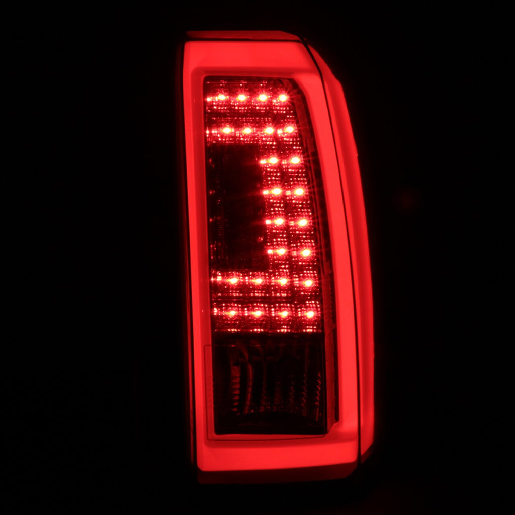 Spec-D Black Led Taillights With Smoked Lens Yukon 15-20