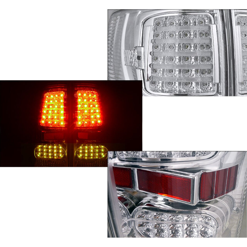 Spec-D Chrome Led Taillights  Tundra 07-13