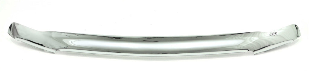 Chrome Hood Shield; Full Height; No Drill;