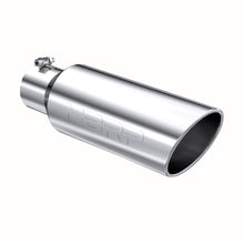 Load image into Gallery viewer, Tip; 6in. O.D.; Rolled end; 4in. inlet 18in. in length; T304 Stainless Steel.