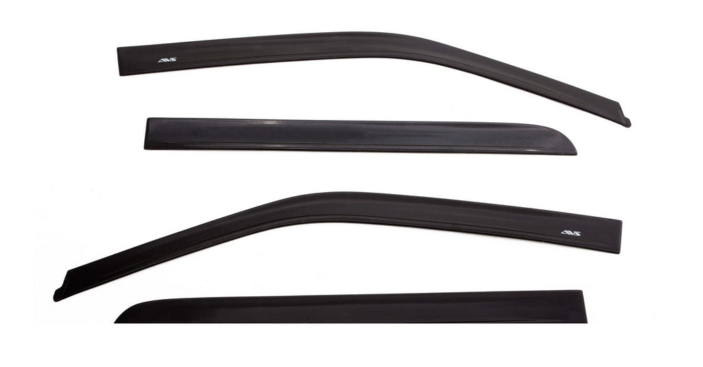 Ventvisor® In-Channel Deflector 4 pc.; Smoke;