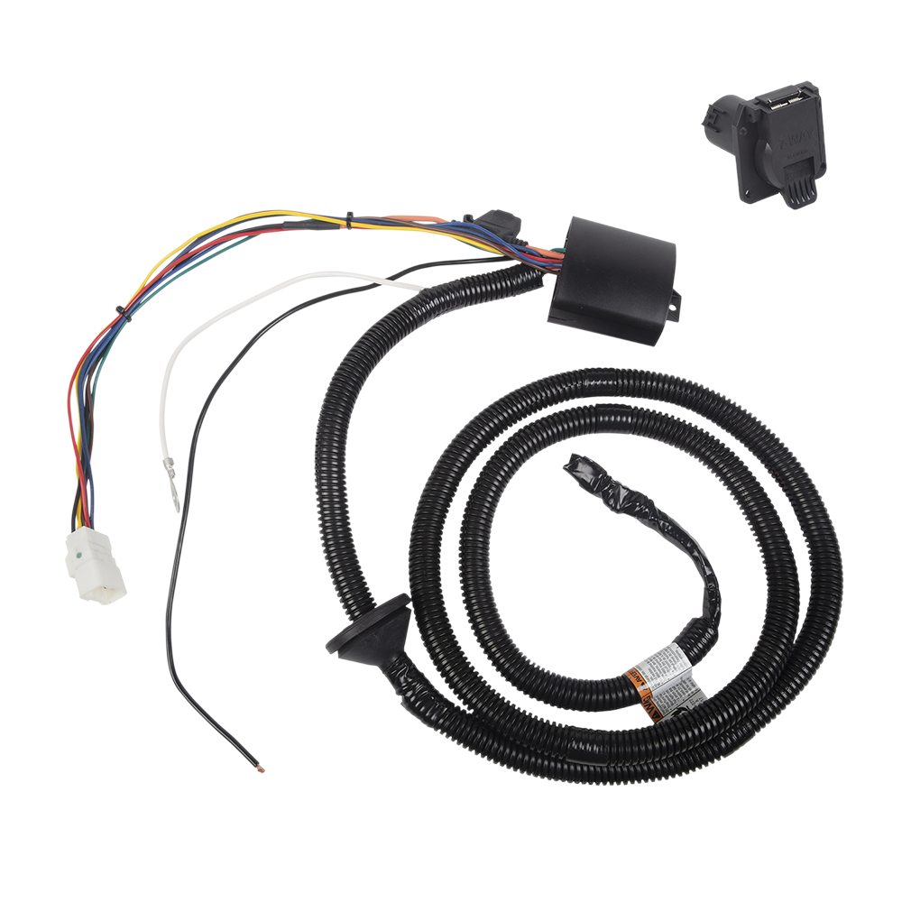 Tekonsha 4-Flat Trailer Hitch Wiring Harness  2019 Ascent