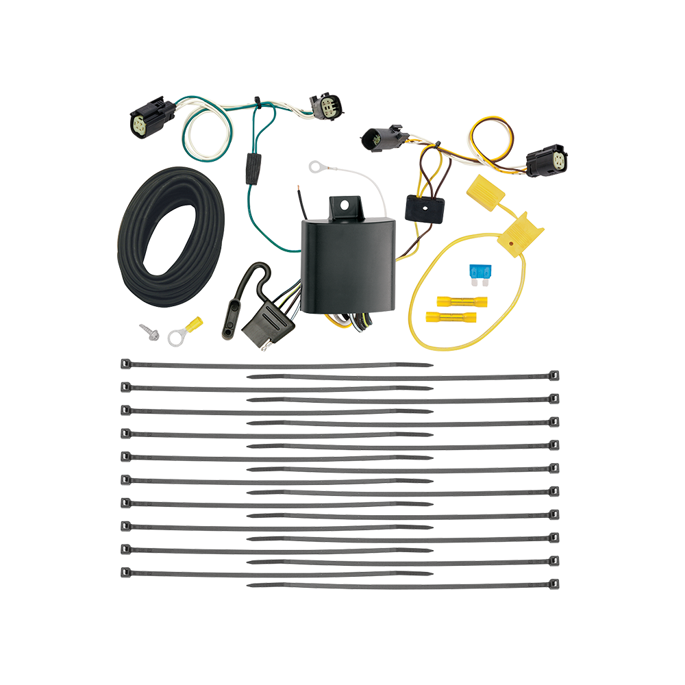 Tekonsha 4-Flat Trailer Hitch Wiring Harness  Pacifica 17-20