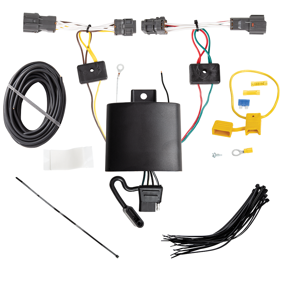 Tekonsha 4-Flat Trailer Hitch Wiring Harness  Soul 2020