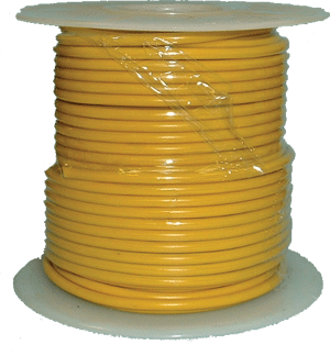 Yellow 14 Gauge Wire 100Ft Roll