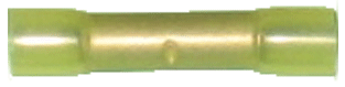 Butt Connector Yellow 12-10 Ga 50Pk Heat Shrinkable
