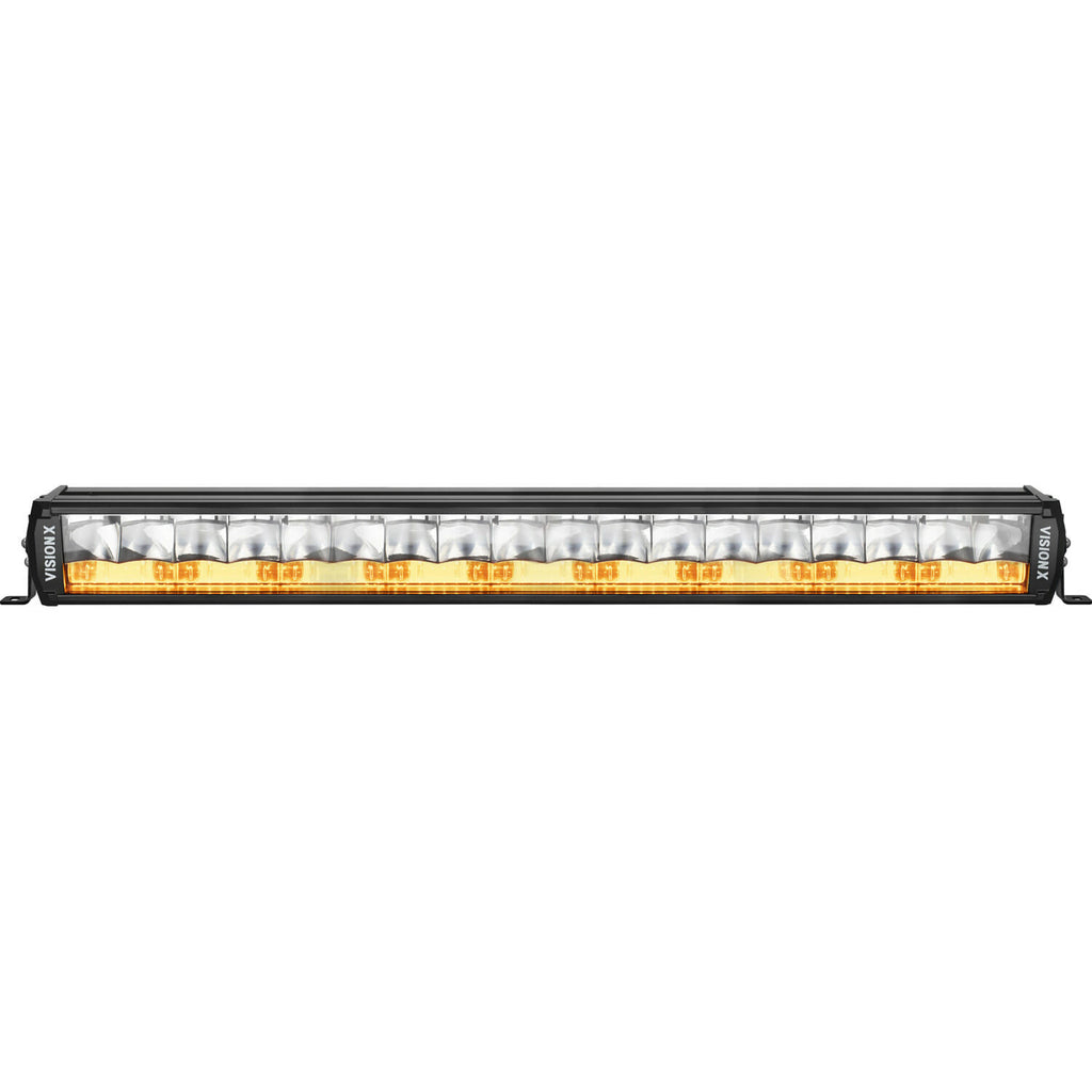 30 In Shocker Dual Action Led Light Bar - Amber Elliptical Vision X 30-40 Inches Straight
