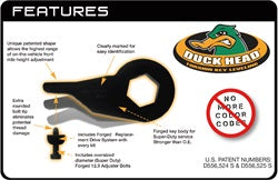 Duck Head Torsion Key