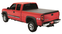 Load image into Gallery viewer, Genesis™ Tri-Fold Tonneau; Black Leather Look;
